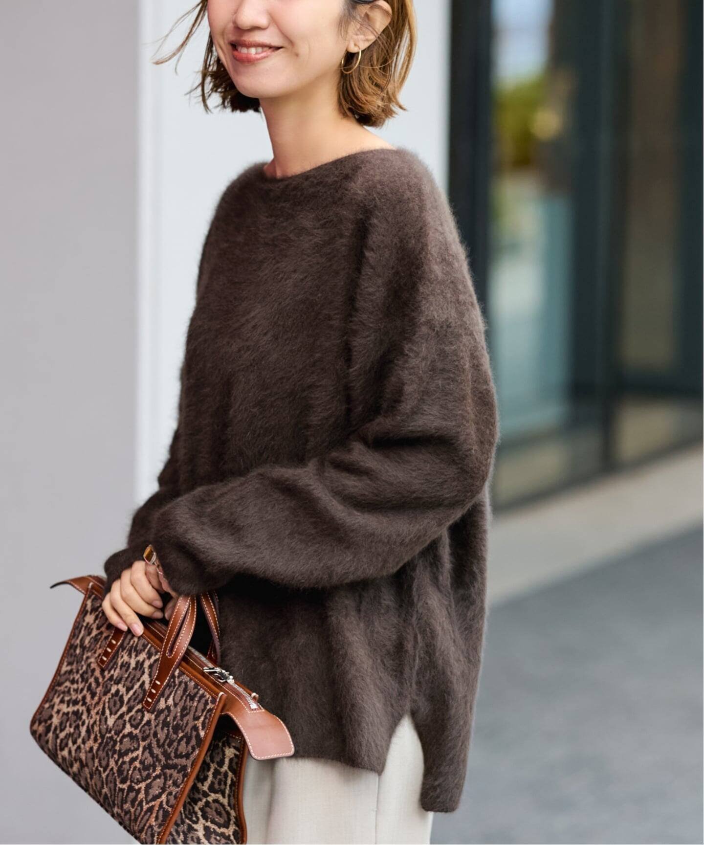 【フレームワーク/FRAMeWORK】の≪追加≫FOX/CASHMERE ボートネック プルオーバー3 インテリア・キッズ・メンズ・レディースファッション・服の通販 founy(ファニー) 　ファッション　Fashion　レディースファッション　Fashion for Women　トップス・カットソー　Cut & Sew Tops　カジュアルプルオーバー・ニットトップス　Pullovers & Knit Tops / Casual Pullovers　シンプル　Simple, Minimal　フォックス　Fox, Fox Fur　再入荷　Restock / Back in Stock　ブラウン|ID: prp329100004784549 ipo3291000000034780305