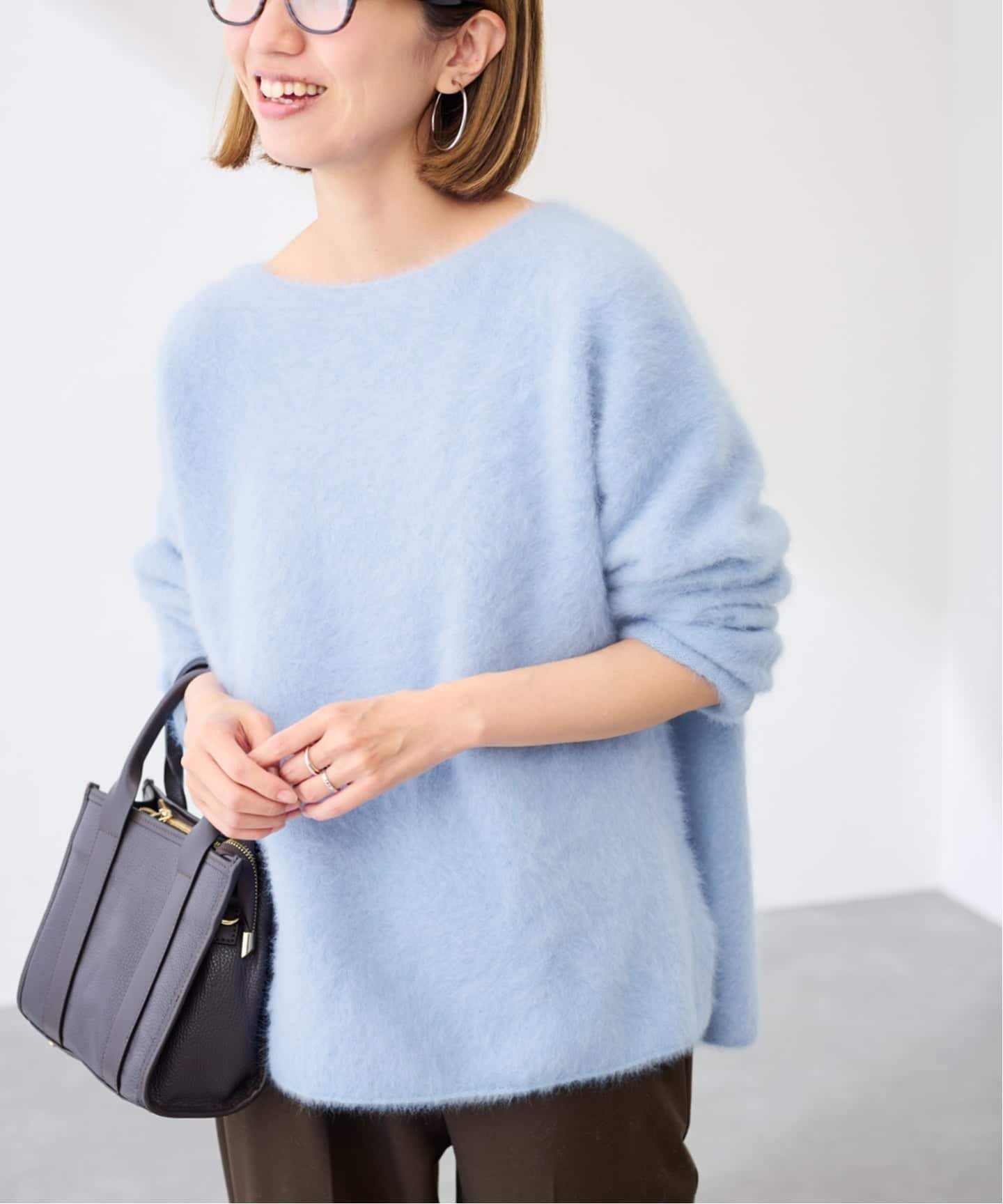 【フレームワーク/FRAMeWORK】の≪追加≫FOX/CASHMERE ボートネック プルオーバー3 インテリア・キッズ・メンズ・レディースファッション・服の通販 founy(ファニー) 　ファッション　Fashion　レディースファッション　Fashion for Women　トップス・カットソー　Cut & Sew Tops　カジュアルプルオーバー・ニットトップス　Pullovers & Knit Tops / Casual Pullovers　シンプル　Simple, Minimal　フォックス　Fox, Fox Fur　再入荷　Restock / Back in Stock　サックスブルー|ID: prp329100004784549 ipo3291000000034780312