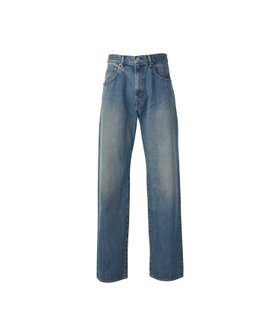 【ヒステリックグラマー/HYSTERIC GLAMOUR / MEN】のルーズストレートデニムパンツ 人気、トレンドファッション・服の通販 founy(ファニー) ファッション Fashion メンズファッション Fashion for Men ボトムス Bottoms デニムパンツ・ジーンズ Denim Pants インディゴ Indigo Denim テーパード Tapered, Tapered Pants デニム Denim, Jeans Material リアル Real, Realistic ルーズ Loose, Oversized エレガント 上品 Elegant |ID:prp329100004784571