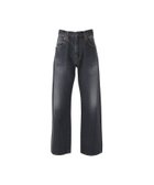 【ヒステリックグラマー/HYSTERIC GLAMOUR / MEN】のルーズストレートデニムパンツ ブラック|ID: prp329100004784571 ipo3291000000034733402