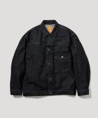 【アダムエロペ /ADAM ET ROPE' / MEN】のデニム トラッカー ジャケット / ADAM ET ROPE JEANS -PERS- 人気、トレンドファッション・服の通販 founy(ファニー) ファッション Fashion メンズファッション Fashion for Men インナー Innerwear ヴィンテージ Vintage Style 春 Spring 秋 Autumn ジャケット Jacket, Outerwear ダウン Down, Puffer デニム Denim, Jeans Material ブルゾン Blouson, Bomber Jacket ポケット Pocket, Pocket Detail 冬 Winter / This Winter おすすめ Recommended / Our Picks エレガント 上品 Elegant thumbnail ブラック系(02)|ID: prp329100004784573 ipo3291000000034733418