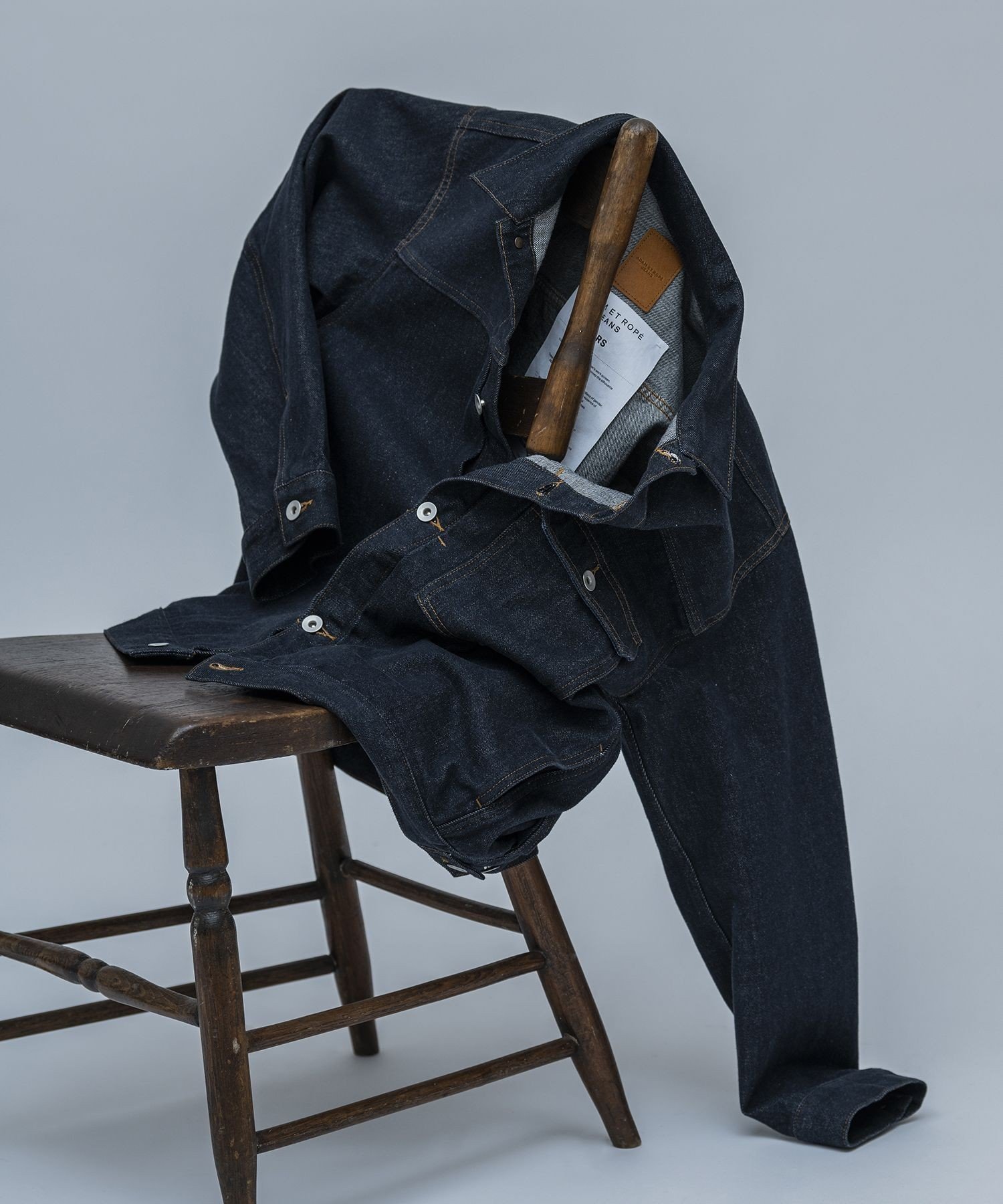 【アダムエロペ /ADAM ET ROPE' / MEN】のデニム トラッカー ジャケット / ADAM ET ROPE JEANS -PERS- インテリア・キッズ・メンズ・レディースファッション・服の通販 founy(ファニー) 　ファッション　Fashion　メンズファッション　Fashion for Men　インナー　Innerwear　ヴィンテージ　Vintage Style　春　Spring　秋　Autumn　ジャケット　Jacket, Outerwear　ダウン　Down, Puffer　デニム　Denim, Jeans Material　ブルゾン　Blouson, Bomber Jacket　ポケット　Pocket, Pocket Detail　冬　Winter / This Winter　おすすめ　Recommended / Our Picks　エレガント 上品　Elegant　ネイビー(40)|ID: prp329100004784573 ipo3291000000034733419