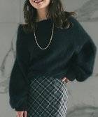 【ラブティックボンボン/La boutique BonBon】の【大人っぽニット】ヘアリーウールカシミア混リブネックオフショルニット 人気、トレンドファッション・服の通販 founy(ファニー) ファッション Fashion レディースファッション Fashion for Women トップス・カットソー Cut & Sew Tops ニット Knit Tops & Sweaters おすすめ Recommended / Our Picks デコルテ Décolleté, Neckline ボトム Bottoms, Lower Wear リラックス Relax, Relaxed Fit thumbnail ブラック|ID: prp329100004784574 ipo3291000000034823536