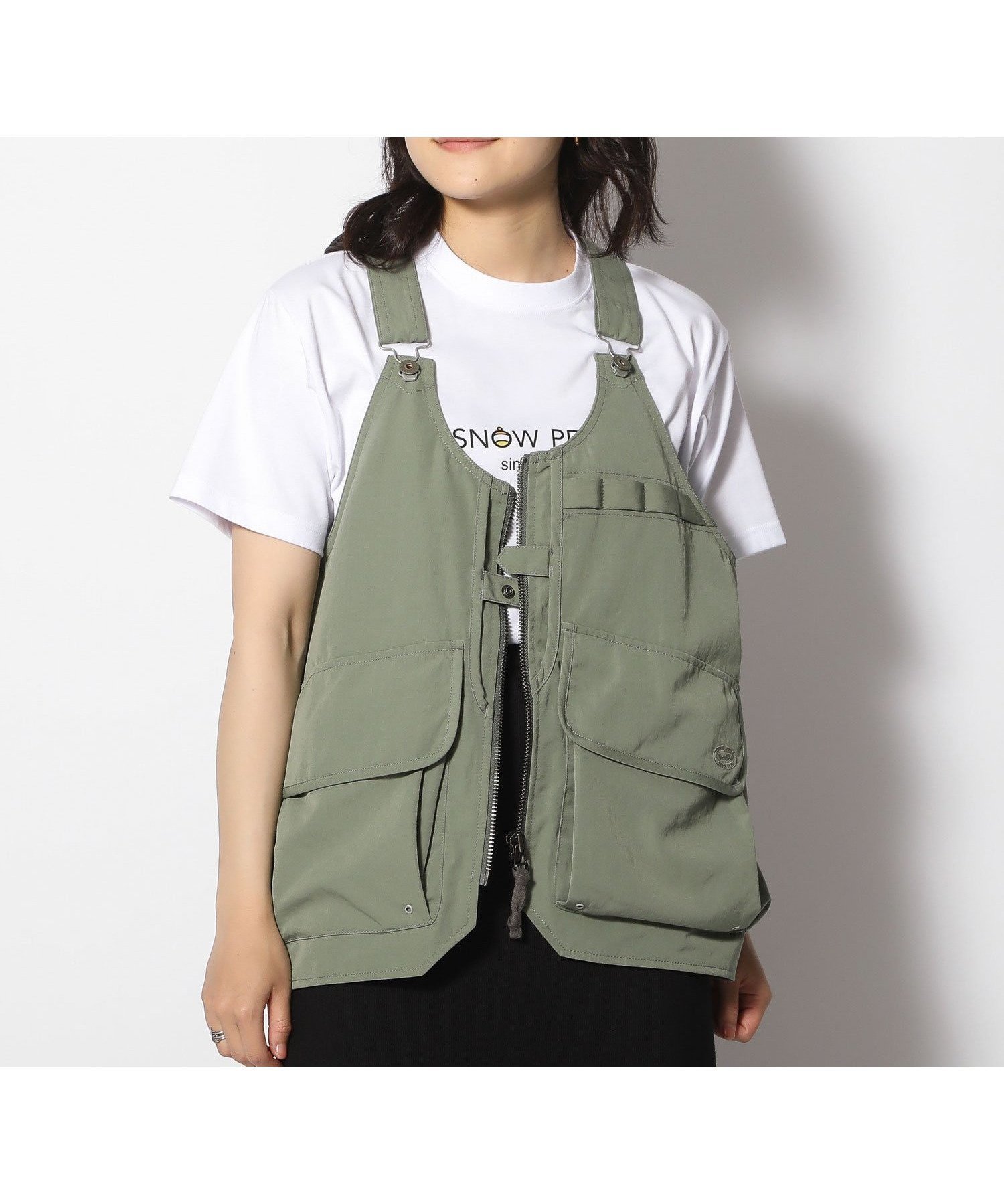 【スノーピーク/SNOW PEAK】のTAKIBI Weather Cloth Vest インテリア・キッズ・メンズ・レディースファッション・服の通販 founy(ファニー) 　ファッション　Fashion　レディースファッション　Fashion for Women　アウター　Coat / Outerwear Collection　トップス・カットソー　Cut & Sew Tops　ベスト&ジレ / 重ね着スタイル　Vests & Gilets　アウトドア　Outdoor Clothing　クラシック　Classic, Timeless Style　軽量　Lightweight, Ultra Light　スマート　Smart, Elegant　定番　Standard, Basic Item　フラップ　Flap, Flap Pocket　フロント　Front, Front Design　ベスト　Vest, Waistcoat　ポケット　Pocket, Pocket Detail　ワンポイント　One Point, Statement Accent　おすすめ　Recommended / Our Picks　夏　Summer　2024年　2024　2024春夏・S/S　Spring/Summer 2024 SS24　Foliage|ID: prp329100004784579 ipo3291000000034882873