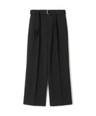 【トゥモローランド/TOMORROWLAND / MEN】のウールビンテージサテン ベルトパンツ 19 ブラック|ID: prp329100004784594 ipo3291000000034733659