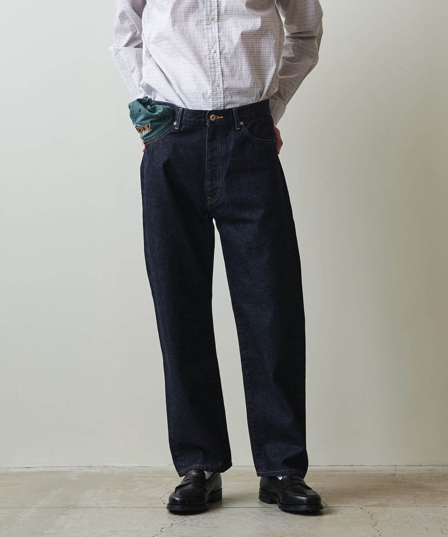 【ビューティ&ユース ユナイテッドアローズ/BEAUTY&YOUTH / UNITED ARROWS / MEN】のSteven Alan 13.5oz デニム リベット 5ポケット パンツ インテリア・キッズ・メンズ・レディースファッション・服の通販 founy(ファニー) 　ファッション　Fashion　メンズファッション　Fashion for Men　ボトムス　Bottoms　おすすめ　Recommended / Our Picks　ストレート　Straight, Straight Cut　スラックス　Slacks, Dress Pants　デニム　Denim, Jeans Material　トレンド　Trend, Trending Now　パターン　Pattern, Design Print　フォルム　Silhouette, Form　ポケット　Pocket, Pocket Detail　ワーク　Workwear, Utility Style　NAVY|ID: prp329100004784619 ipo3291000000034734208
