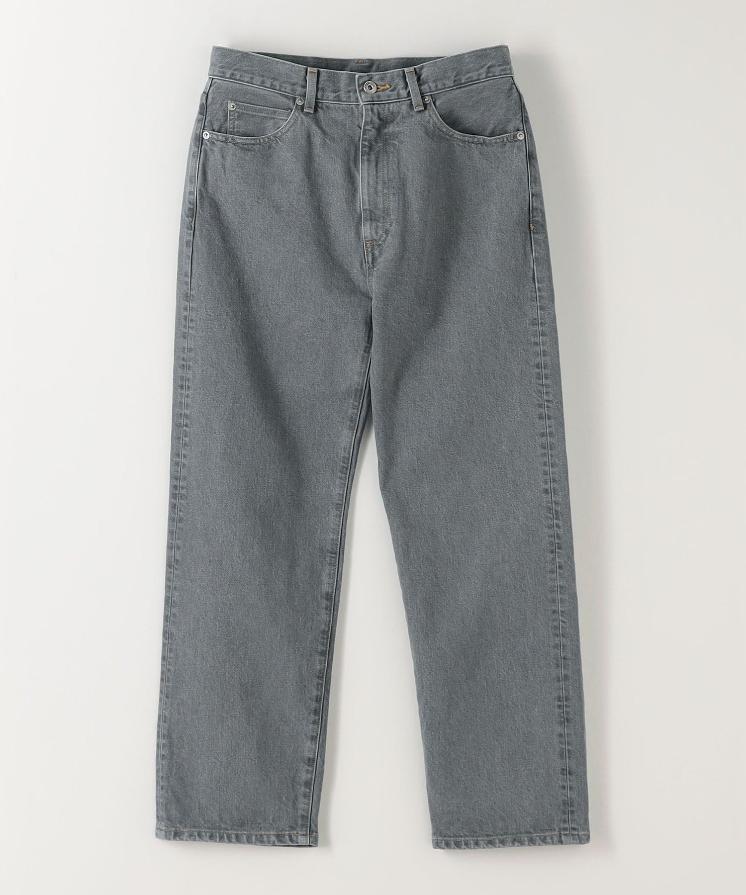 【ビューティ&ユース ユナイテッドアローズ/BEAUTY&YOUTH / UNITED ARROWS / MEN】のSteven Alan 13.5oz デニム リベット 5ポケット パンツ インテリア・キッズ・メンズ・レディースファッション・服の通販 founy(ファニー) 　ファッション　Fashion　メンズファッション　Fashion for Men　ボトムス　Bottoms　おすすめ　Recommended / Our Picks　ストレート　Straight, Straight Cut　スラックス　Slacks, Dress Pants　デニム　Denim, Jeans Material　トレンド　Trend, Trending Now　パターン　Pattern, Design Print　フォルム　Silhouette, Form　ポケット　Pocket, Pocket Detail　ワーク　Workwear, Utility Style　LT.GRAY|ID: prp329100004784619 ipo3291000000034734210