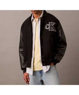 【カルバンクライン/Calvin Klein / MEN】のCalvin Klein Jeans/【公式ショップ】 カルバンクライン バーシティボンバージャケット Calvin Klein Jeans 4RB407G 人気、トレンドファッション・服の通販 founy(ファニー) ファッション Fashion メンズファッション Fashion for Men クラシック Classic, Timeless Style ジーンズ Jeans, Denim Pants フロント Front, Front Design モダン Modern, Contemporary |ID:prp329100004784621