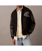 【カルバンクライン/Calvin Klein / MEN】のCalvin Klein Jeans/【公式ショップ】 カルバンクライン バーシティボンバージャケット Calvin Klein Jeans 4RB407G 人気、トレンドファッション・服の通販 founy(ファニー) ファッション Fashion メンズファッション Fashion for Men クラシック Classic, Timeless Style ジーンズ Jeans, Denim Pants フロント Front, Front Design モダン Modern, Contemporary thumbnail Black|ID: prp329100004784621 ipo3291000000034734267