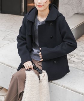 【アーバンリサーチ ドアーズ/URBAN RESEARCH DOORS】のショールカラー2WAYショートコート 人気、トレンドファッション・服の通販 founy(ファニー) ファッション Fashion レディースファッション Fashion for Women アウター Coat / Outerwear Collection コート・ロングコート・ピーコート Long Coats, Peacoats & More 2025年 2025 2025-2026秋冬・A/W Autumn/Winter 2025–26 AW25–26 冬 Winter / This Winter ショート Short, Short Length ショール Shawl, Wrap スタンダード Standard, Basic トレンド Trend, Trending Now 定番 Standard, Basic Item A/W・秋冬 Autumn/Winter |ID:prp329100004784626