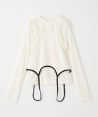 【ユナイテッドアローズ/UNITED ARROWS】のCITEN キャミレイヤードトップ WHITE|ID: prp329100004784950 ipo3291000000034736618