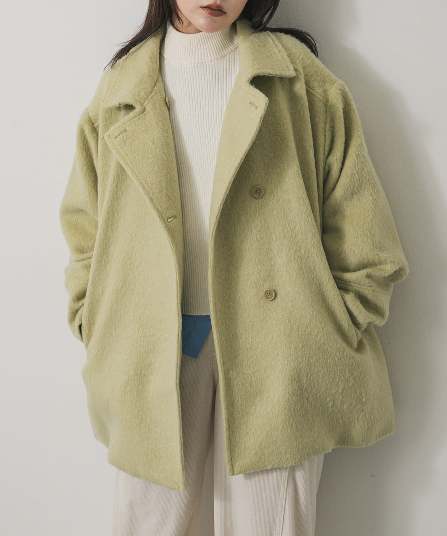 【センスオブプレイス/SENSE OF PLACE by URBAN RESEARCH】のマルチカラーシャギーコート インテリア・キッズ・メンズ・レディースファッション・服の通販 founy(ファニー) ファッション Fashion レディースファッション Fashion for Women アウター Coat / Outerwear Collection コート・ロングコート・ピーコート Long Coats, Peacoats & More 2025年 2025 2025-2026秋冬・A/W Autumn/Winter 2025–26 AW25–26 冬 Winter / This Winter トレンド Trend, Trending Now バランス Balance, Style Balance ミックス Mix, Mixed Style ミドル Middle Length, Mid Height A/W・秋冬 Autumn/Winter ベージュ|ID: prp329100004784953 ipo3291000000035027503