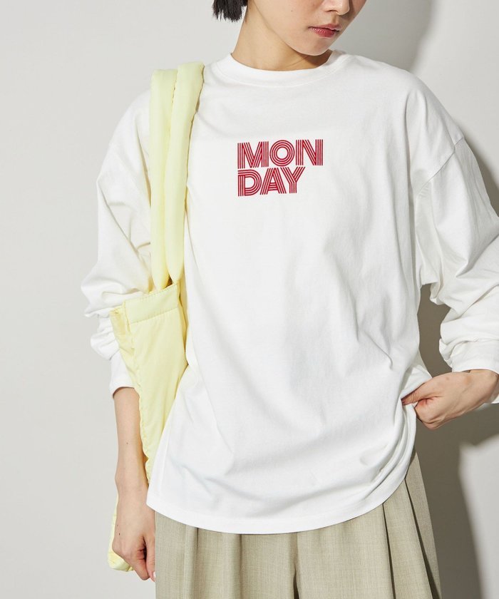 【ユナイテッドアローズ/UNITED ARROWS】のCITEN day of weekグラフィックロンT インテリア・キッズ・メンズ・レディースファッション・服の通販 founy(ファニー) https://founy.com/ ファッション Fashion レディースファッション Fashion for Women トップス・カットソー Cut & Sew Tops ロングTシャツ・Tシャツ Longline T-Shirts & Tees カットソー Cut and Sewn Top カーディガン Cardigan, Knitwear グラフィック Graphic, Graphic Design シンプル Simple, Minimal トレンド Trend, Trending Now バランス Balance, Style Balance ビスチェ Bustier, Corset Top フィット Fit, Slim Fit ベスト Vest, Waistcoat モダン Modern, Contemporary ルーズ Loose, Oversized A/W・秋冬 Autumn/Winter アウトレット Outlet / Clearance おすすめ Recommended / Our Picks |ID: prp329100004784958 ipo3291000000034736646