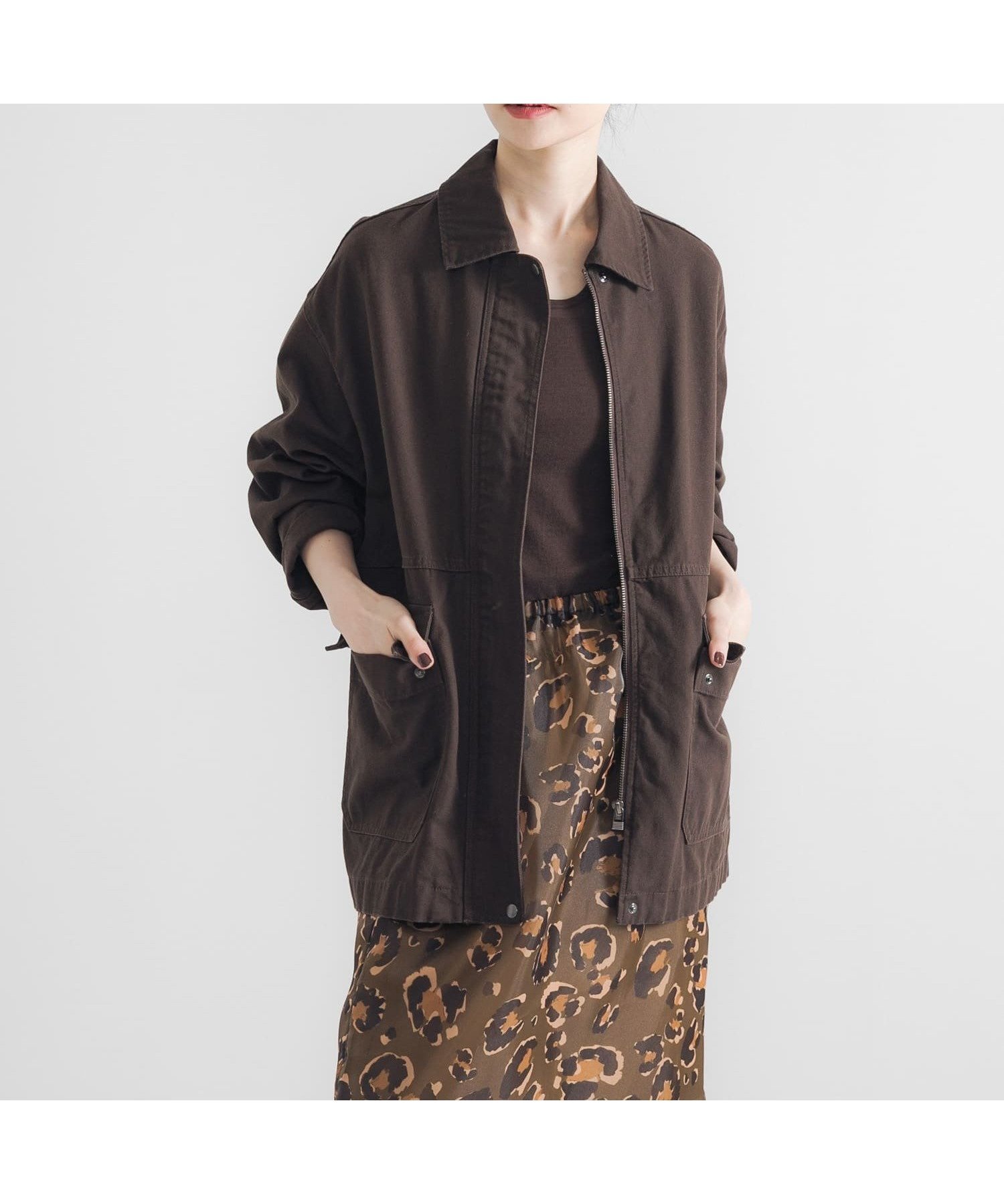 【アーバンリサーチ/URBAN RESEARCH】のコットンオックスカバーオール インテリア・キッズ・メンズ・レディースファッション・服の通販 founy(ファニー) ファッション Fashion レディースファッション Fashion for Women オックス Oxford Fabric シンプル Simple, Minimal ドット Polka Dot, Dot Pattern ロング Long, Long-Length A/W・秋冬 Autumn/Winter 冬 Winter / This Winter 日本製 Made In Japan 2025年 2025 2025-2026秋冬・A/W Autumn/Winter 2025–26 AW25–26 ブラウン|ID: prp329100004784965 ipo3291000000035196983