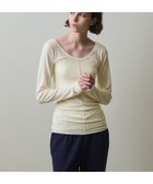 【ユナイテッドアローズ/UNITED ARROWS】のSteven Alan リブ ロングスリーブ プルオーバー OFF WHITE|ID: prp329100004784970 ipo3291000000034736683