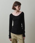 【ユナイテッドアローズ/UNITED ARROWS】のSteven Alan リブ ロングスリーブ プルオーバー BLACK|ID: prp329100004784970 ipo3291000000034736685