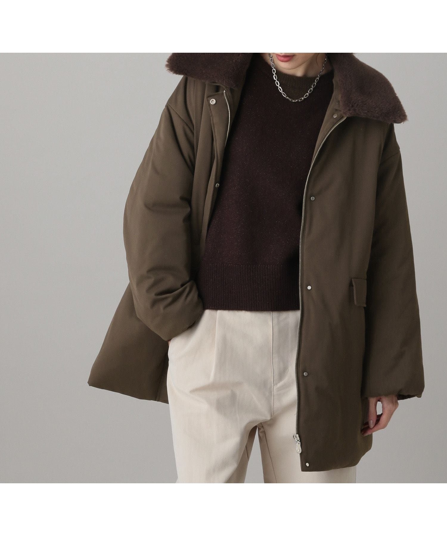 【グローバルワーク/GLOBAL WORK】のMATINEE LINE/2WAYサーマルコート/606805 人気、トレンドファッション・服の通販 founy(ファニー) 　ファッション　Fashion　レディースファッション　Fashion for Women　アウター　Coat / Outerwear Collection　コート・ロングコート・ピーコート　Long Coats, Peacoats & More　おすすめ　Recommended / Our Picks　シンプル　Simple, Minimal　ダウン　Down, Puffer　 other-1|ID: prp329100004784975 ipo3291000000034984771