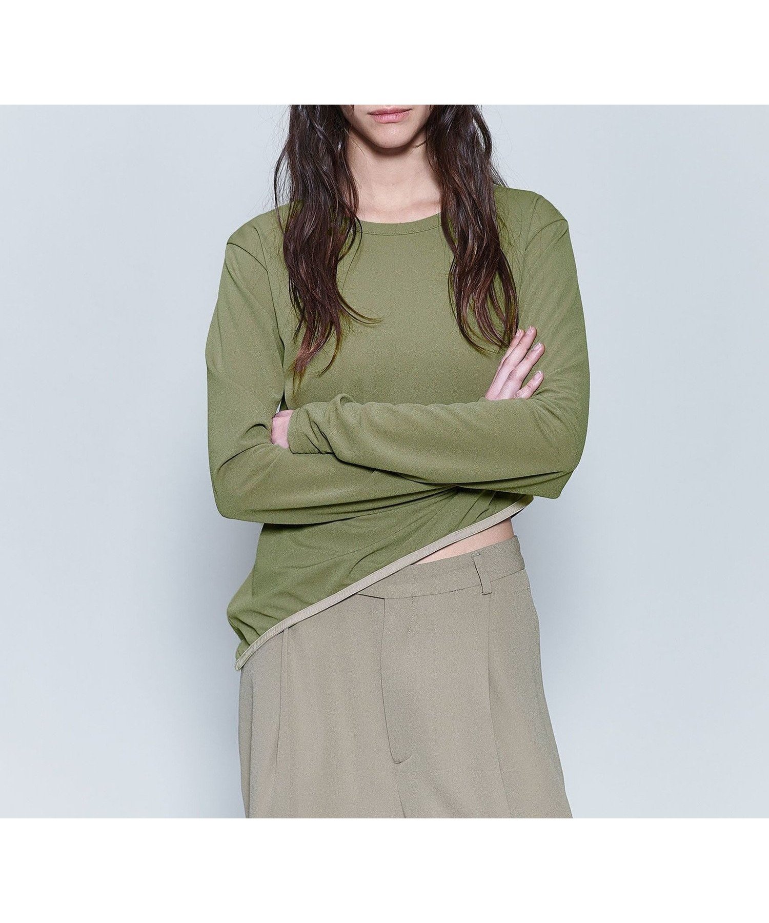 【ユナイテッドアローズ/UNITED ARROWS】の6(ROKU) ポリエステル ジョーゼット アシンメトリー クルーネック プルオーバー 人気、トレンドファッション・服の通販 founy(ファニー) ファッション Fashion レディースファッション Fashion for Women トップス・カットソー Cut & Sew Tops カジュアルプルオーバー・ニットトップス Pullovers & Knit Tops / Casual Pullovers アシンメトリー Asymmetrical Style ジョーゼット Georgette, Semi-Sheer Fabric アウトレット Outlet / Clearance other-1|ID: prp329100004784981 ipo3291000000034736722