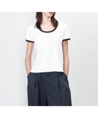 【ユナイテッドアローズ/UNITED ARROWS】のASTRAET コットン フライス トリム UネックTシャツ WHITE|ID: prp329100004784984 ipo3291000000034736738