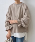 【ビアズリー/BEARDSLEY】の袖口フリルトレーナー 人気、トレンドファッション・服の通販 founy(ファニー) ファッション Fashion レディースファッション Fashion for Women トップス・カットソー Cut & Sew Tops トレーナー Sweatshirt, Trainer バランス Balance, Style Balance フリル Frill, Ruffle 再入荷 Restock / Back in Stock thumbnail モカ|ID: prp329100004784985 ipo3291000000034919344