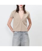 【ユナイテッドアローズ/UNITED ARROWS】のASTRAET コットンテンジク ディープVネックTシャツ BEIGE|ID: prp329100004784987 ipo3291000000034736746