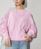 【ユナイテッドアローズ/UNITED ARROWS】のCITEN ソデギャザーワッフルロンT PINK|ID: prp329100004785006 ipo3291000000034736825