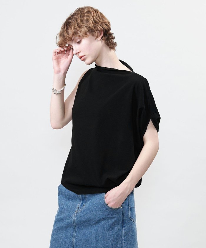 【ユナイテッドアローズ/UNITED ARROWS】のASTRAET テンジク アシンメトリー カットソー インテリア・キッズ・メンズ・レディースファッション・服の通販 founy(ファニー) https://founy.com/ ファッション Fashion レディースファッション Fashion for Women トップス・カットソー Cut & Sew Tops カットソー・ベーシックTシャツ Cut-and-Sewn Tops / Stretch Tees & Basics アシンメトリー Asymmetrical Style カットソー Cut and Sewn Top シンプル Simple, Minimal ストレート Straight, Straight Cut ツイル Twist, Twisted Detail ボトム Bottoms, Lower Wear アウトレット Outlet / Clearance |ID: prp329100004785009 ipo3291000000034736837