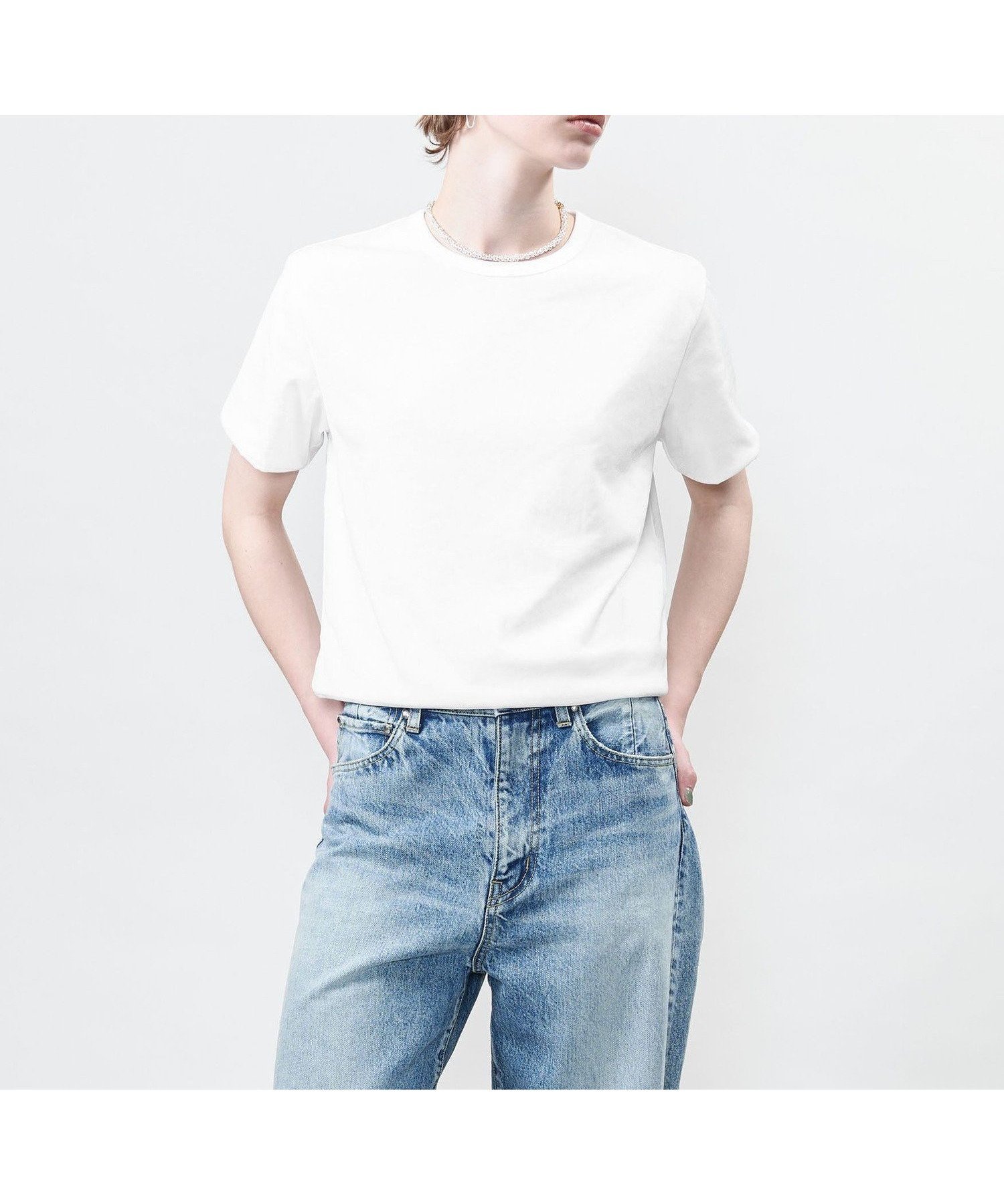 【ユナイテッドアローズ/UNITED ARROWS】のASTRAET テンジクxシフォン レイヤード Tシャツ インテリア・キッズ・メンズ・レディースファッション・服の通販 founy(ファニー) 　ファッション　Fashion　レディースファッション　Fashion for Women　トップス・カットソー　Cut & Sew Tops　シャツ・ブラウス・オフィスカジュアル　Elegant Blouses & Button-Ups　ロングTシャツ・Tシャツ　Longline T-Shirts & Tees　アンダー　Underwear Essentials　コンビ　Combo, Combination Style　シフォン　Chiffon, Lightweight Fabric　シンプル　Simple, Minimal　アウトレット　Outlet / Clearance　WHITE|ID: prp329100004785014 ipo3291000000034736857