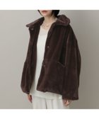 【アパートバイローリーズ/apart by lowrys】の【WEB限定】ファージャケット 人気、トレンドファッション・服の通販 founy(ファニー) ファッション Fashion レディースファッション Fashion for Women アウター Coat / Outerwear Collection レディースジャケット・軽アウター Jackets おすすめ Recommended / Our Picks ジャケット Jacket, Outerwear スタンド Stand Collar, Upright Stand パターン Pattern, Design Print ポケット Pocket, Pocket Detail ミドル Middle Length, Mid Height エレガント 上品 Elegant 軽量 Lightweight, Ultra Light thumbnail ダークブラウン57|ID: prp329100004785016 ipo3291000000034894765