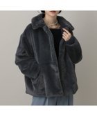 【アパートバイローリーズ/apart by lowrys】の【WEB限定】ファージャケット 人気、トレンドファッション・服の通販 founy(ファニー) ファッション Fashion レディースファッション Fashion for Women アウター Coat / Outerwear Collection レディースジャケット・軽アウター Jackets おすすめ Recommended / Our Picks ジャケット Jacket, Outerwear スタンド Stand Collar, Upright Stand パターン Pattern, Design Print ポケット Pocket, Pocket Detail ミドル Middle Length, Mid Height エレガント 上品 Elegant 軽量 Lightweight, Ultra Light thumbnail ネイビー88|ID: prp329100004785016 ipo3291000000034894766