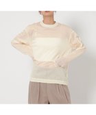 【ユナイテッドアローズ/UNITED ARROWS】のコットンナイロン天竺 クルーネック ロングスリーブ Tシャツ OFF WHITE|ID: prp329100004785044 ipo3291000000034736964