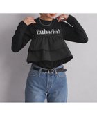 【ユナイテッドアローズ/UNITED ARROWS】のat ease シアー ロゴ Tシャツ BLACK|ID: prp329100004785050 ipo3291000000034736987