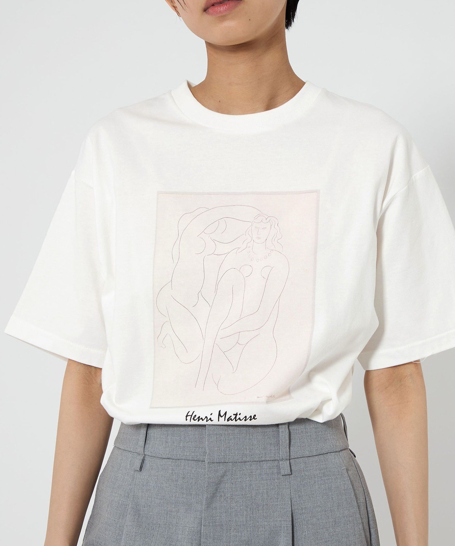 【ユナイテッドアローズ/UNITED ARROWS】のCITEN ファインアートハーフスリーブT インテリア・キッズ・メンズ・レディースファッション・服の通販 founy(ファニー) ファッション Fashion レディースファッション Fashion for Women カットソー Cut and Sewn Top カーディガン Cardigan, Knitwear グラフィック Graphic, Graphic Design シンプル Simple, Minimal スリーブ Sleeve, Long Sleeve / Short Sleeve トレンド Trend, Trending Now ハーフ Half, Half-Length ビスチェ Bustier, Corset Top フィット Fit, Slim Fit フランス France, French プリント Print, Printed Pattern ベスト Vest, Waistcoat 半袖 Short Sleeve, Half Sleeve モダン Modern, Contemporary ルーズ Loose, Oversized A/W・秋冬 Autumn/Winter アウトレット Outlet / Clearance 夏 Summer LT.GRAY|ID: prp329100004785056 ipo3291000000034880159