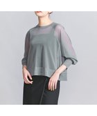 【ユナイテッドアローズ/UNITED ARROWS】のポリエステルチュール ラグランスリーブ プルオーバー MD.GRAY|ID: prp329100004785059 ipo3291000000034737042