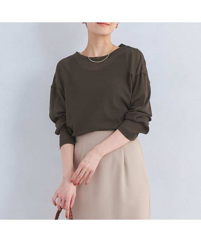 【ユナイテッドアローズ/UNITED ARROWS】のシアー オーバーサイズ ロングスリーブ Tシャツ インテリア・キッズ・メンズ・レディースファッション・服の通販 founy(ファニー) https://founy.com/ ファッション Fashion レディースファッション Fashion for Women トップス・カットソー Cut & Sew Tops シャツ・ブラウス・オフィスカジュアル Elegant Blouses & Button-Ups ロングTシャツ・Tシャツ Longline T-Shirts & Tees インナー Innerwear 春 Spring シアー Sheer, See-Through シンプル Simple, Minimal スリーブ Sleeve, Long Sleeve / Short Sleeve ベスト Vest, Waistcoat ルーズ Loose, Oversized ロング Long, Long-Length アウトレット Outlet / Clearance 夏 Summer |ID: prp329100004785060 ipo3291000000034737047