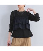 【ユナイテッドアローズ/UNITED ARROWS】のシアー オーバーサイズ ロングスリーブ Tシャツ BLACK|ID: prp329100004785060 ipo3291000000034737050