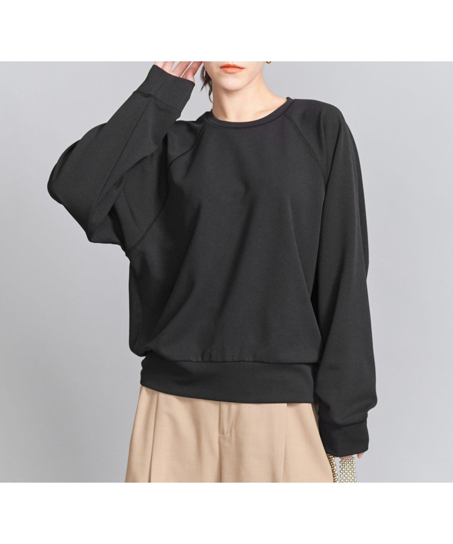 【ユナイテッドアローズ/UNITED ARROWS】のアムンゼンジャージー プルオーバー 人気、トレンドファッション・服の通販 founy(ファニー) ファッション Fashion レディースファッション Fashion for Women トップス・カットソー Cut & Sew Tops カジュアルプルオーバー・ニットトップス Pullovers & Knit Tops / Casual Pullovers カットソー Cut and Sewn Top スウェット / スエット Sweatshirt, Sweatwear スリーブ Sleeve, Long Sleeve / Short Sleeve バランス Balance, Style Balance ワイド Wide, Wide Fit ワーク Workwear, Utility Style アウトレット Outlet / Clearance エレガント 上品 Elegant ビジネス 仕事 通勤 Business / Work / Commuting other-1|ID: prp329100004785063 ipo3291000000034737058