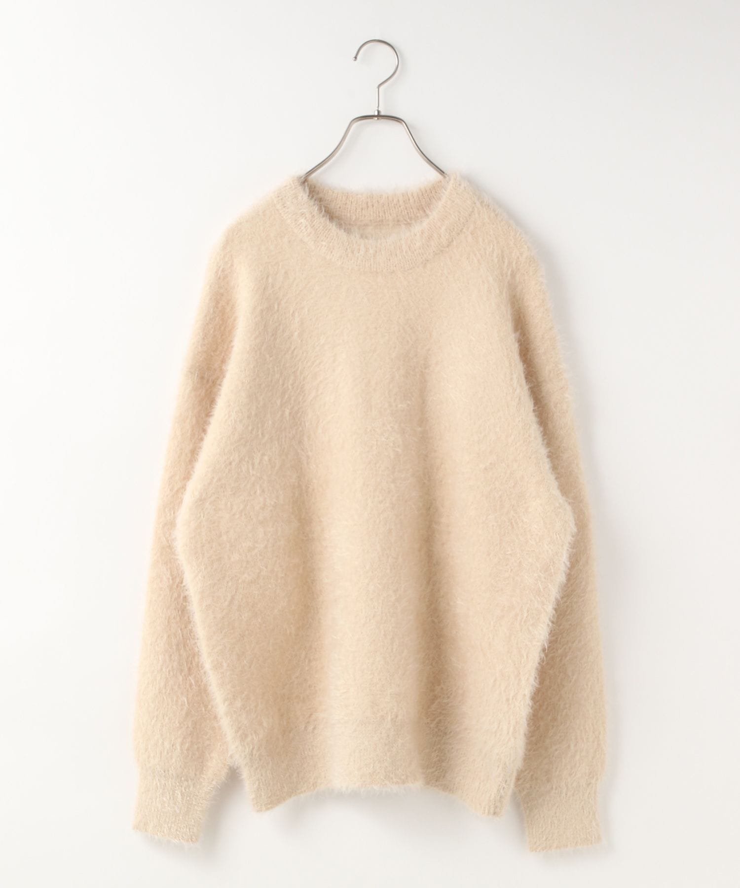 【ローリーズファーム/LOWRYS FARM】のシャギープルオーバーLS インテリア・キッズ・メンズ・レディースファッション・服の通販 founy(ファニー) 　ファッション　Fashion　レディースファッション　Fashion for Women　トップス・カットソー　Cut & Sew Tops　カジュアルプルオーバー・ニットトップス　Pullovers & Knit Tops / Casual Pullovers　おすすめ　Recommended / Our Picks　ショート　Short, Short Length　シンプル　Simple, Minimal　ダブル　Double, Double-Breasted　フェイス　Face, Facial Design　ロング　Long, Long-Length　A/W・秋冬　Autumn/Winter　アイボリー|ID: prp329100004785068 ipo3291000000034737082