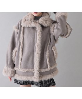 【ナイスクラップ/NICE CLAUP】のフェイクムートンロングジャケット 人気、トレンドファッション・服の通販 founy(ファニー) ファッション Fashion レディースファッション Fashion for Women アウター Coat / Outerwear Collection レディースジャケット・軽アウター Jackets 2025年 2025 2025-2026秋冬・A/W Autumn/Winter 2025–26 AW25–26 冬 Winter / This Winter おすすめ Recommended / Our Picks ガーリー Girly, Feminine Style デニム Denim, Jeans Material トレンド Trend, Trending Now バランス Balance, Style Balance フェイクムートン Faux Shearling, Faux Mouton ボトム Bottoms, Lower Wear ミドル Middle Length, Mid Height ロング Long, Long-Length 防寒 Cold Protection, Winter-Ready |ID:prp329100004785071