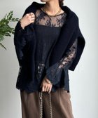 【ドゥドゥ/DouDou】の【完売カラー再追加!/レイヤードアイテム/着映え◎】レースフレアブラウス 人気、トレンドファッション・服の通販 founy(ファニー) ファッション Fashion レディースファッション Fashion for Women トップス・カットソー Cut & Sew Tops シャツ・ブラウス・オフィスカジュアル Elegant Blouses & Button-Ups スウェット / スエット Sweatshirt, Sweatwear スマート Smart, Elegant トレンド Trend, Trending Now バランス Balance, Style Balance フレア Flare, Flared ボトム Bottoms, Lower Wear レース Lace, Lace Fabric A/W・秋冬 Autumn/Winter 冬 Winter / This Winter 再入荷 Restock / Back in Stock おすすめ Recommended / Our Picks 2025年 2025 2025-2026秋冬・A/W Autumn/Winter 2025–26 AW25–26 thumbnail ネイビー|ID: prp329100004785075 ipo3291000000034917372