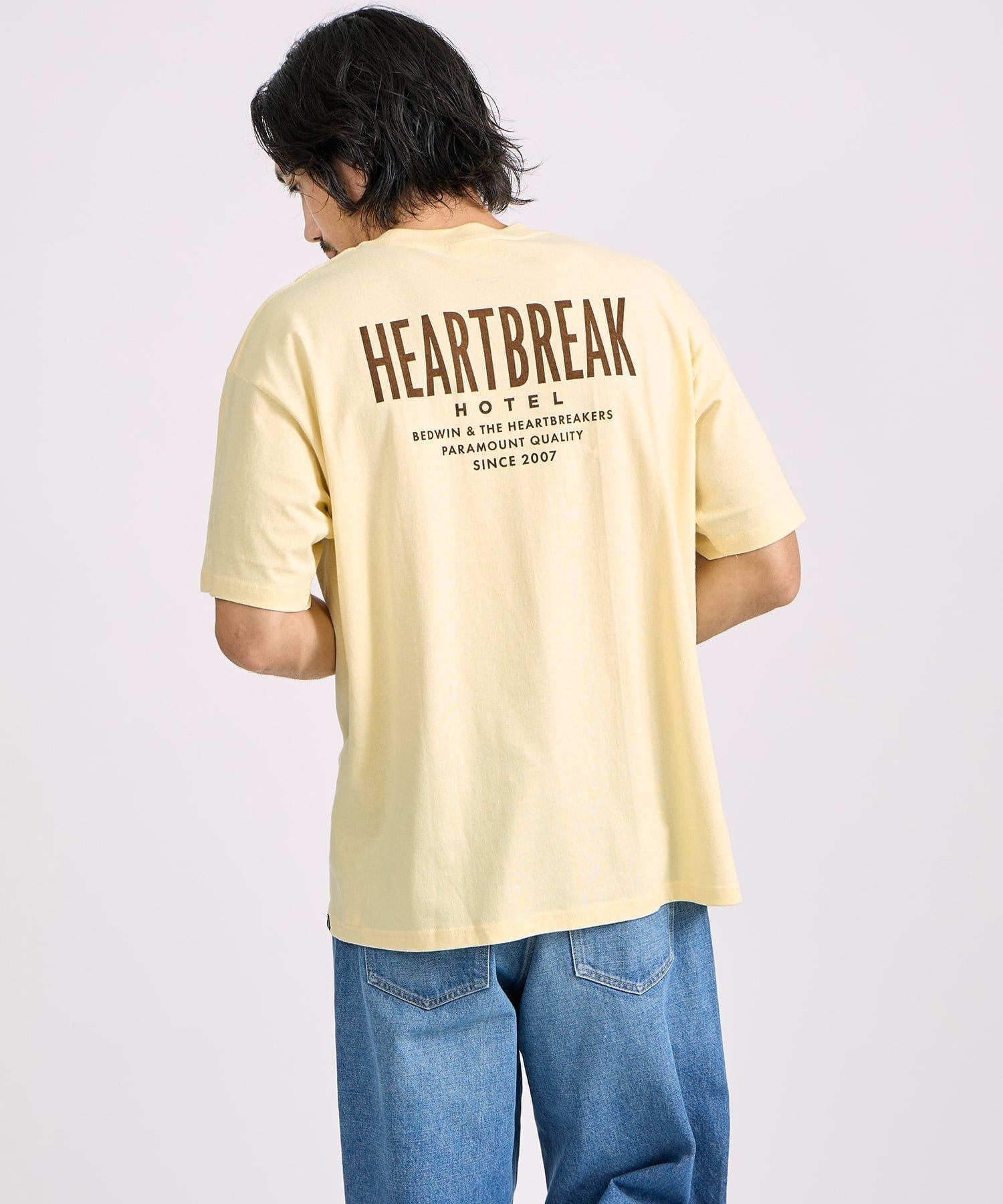【サタデイズ ニューヨークシティ/SATURDAYS NYC】のBEDWIN THE HEARTBREAKERS x Saturdays NYC Ex.PRINTED TEE MANHATTAN インテリア・キッズ・メンズ・レディースファッション・服の通販 founy(ファニー) ファッション Fashion レディースファッション Fashion for Women キャップ&ハット Hats & Caps グラフィック Graphic, Graphic Design 抗菌 Antibacterial, Bacteria-Resistant ニューヨーク New York, NYC Style フロント Front, Front Design 半袖 Short Sleeve, Half Sleeve イエロー(80)|ID: prp329100004785078 ipo3291000000034737124
