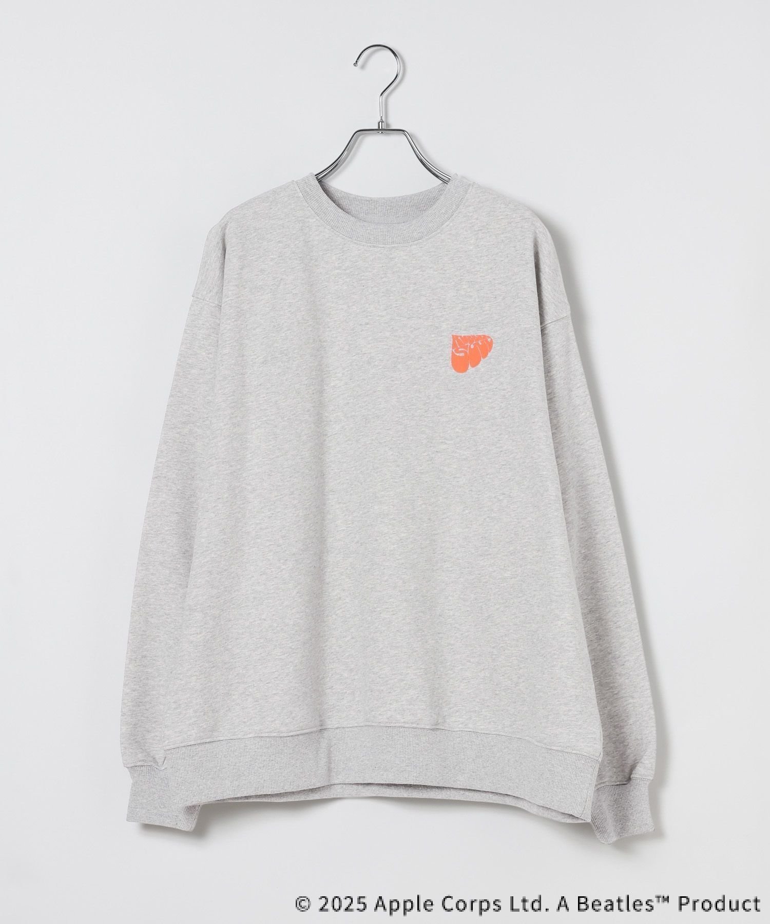 【レプシィム ローリーズファーム/LEPSIM LOWRYS FARM】の【THE BEATLES】スウェット インテリア・キッズ・メンズ・レディースファッション・服の通販 founy(ファニー) 　ファッション　Fashion　レディースファッション　Fashion for Women　トップス・カットソー　Cut & Sew Tops　レディースパーカー・カジュアルフーディー　Casual Hoodies & Sweatshirts　スウェット・クルーネックトップス　Sweatshirts & Crewnecks / Relaxed Fit Sweat Tops　おすすめ　Recommended / Our Picks　ジャケット　Jacket, Outerwear　スウェット / スエット　Sweatshirt, Sweatwear　バランス　Balance, Style Balance　プリント　Print, Printed Pattern　人気　Popular, Best Seller　杢グレー15|ID: prp329100004785096 ipo3291000000035172504