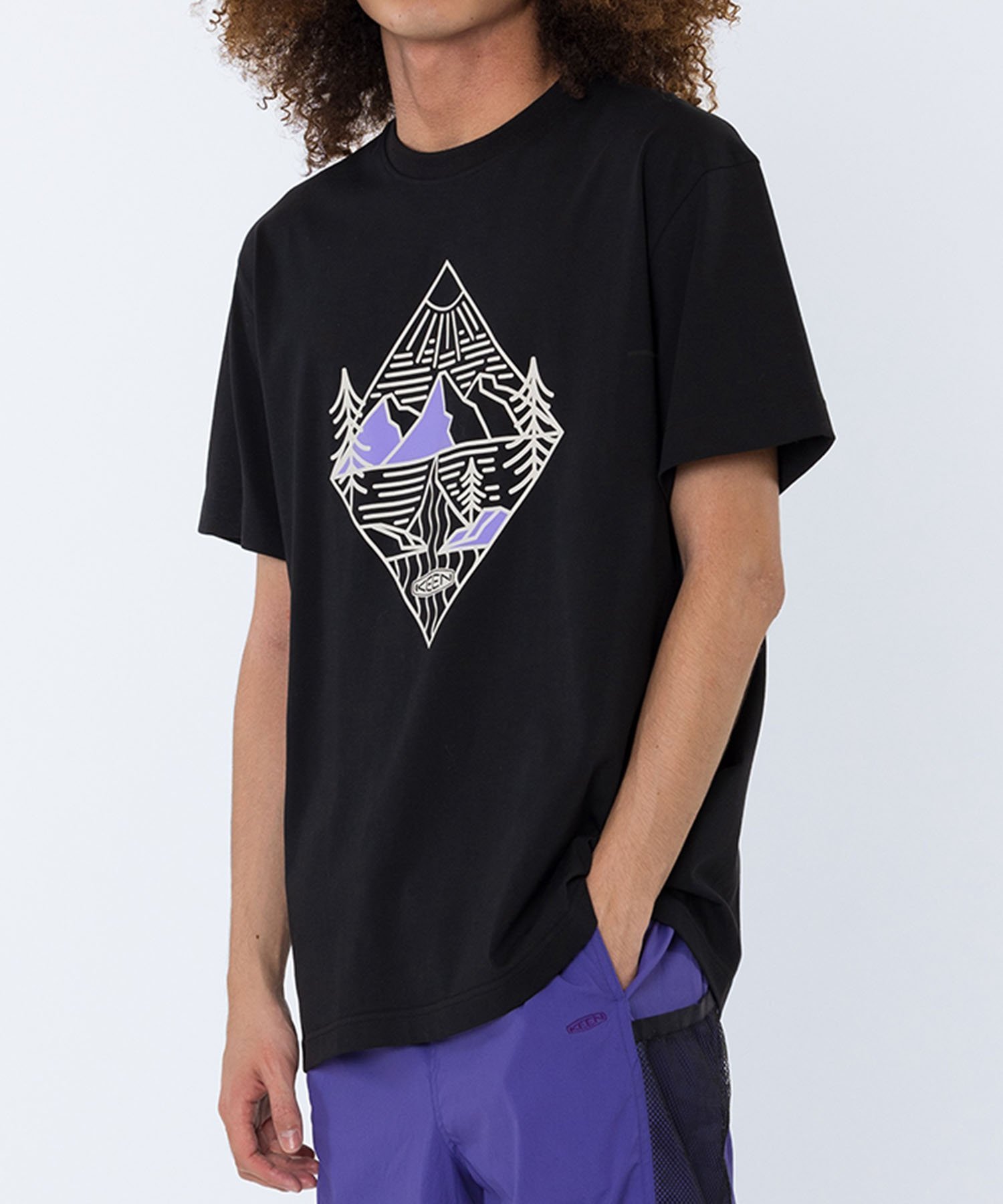 【キーン/KEEN】のOC/RP DIAMOND LOGO TEE ユニセックス オーシーアールピー ダイアモンド ロゴ ティー インテリア・キッズ・メンズ・レディースファッション・服の通販 founy(ファニー) ファッション Fashion レディースファッション Fashion for Women BLACK|ID: prp329100004785117 ipo3291000000034850009