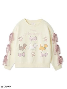 【スナイデル ホーム/SNIDEL HOME】の【The Aristocats】スウェットプルオーバー 人気、トレンドファッション・服の通販 founy(ファニー) ファッション Fashion レディースファッション Fashion for Women トップス・カットソー Cut & Sew Tops レディースパーカー・カジュアルフーディー Casual Hoodies & Sweatshirts カジュアルプルオーバー・ニットトップス Pullovers & Knit Tops / Casual Pullovers スウェット・クルーネックトップス Sweatshirts & Crewnecks / Relaxed Fit Sweat Tops カラフル Colorful Design コレクション Collection, Seasonal Line ショート Short, Short Length スウェット / スエット Sweatshirt, Sweatwear スマート Smart, Elegant チャーム Charm, Pendant 猫 Cat, Kitty フリル Frill, Ruffle フロント Front, Front Design プリント Print, Printed Pattern リボン Ribbon, Bow レース Lace, Lace Fabric ロング Long, Long-Length おすすめ Recommended / Our Picks お家時間・ステイホーム Stay Home / At Home |ID:prp329100004785132