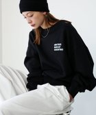 【アンドミー/andme】のANME エンブロイダリー ロゴ 裏毛 スウェット トップス ANME アンメ ブラック|ID: prp329100004785135 ipo3291000000034797738