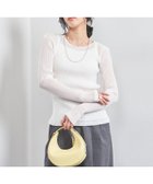 【ユナイテッドアローズ/UNITED ARROWS】のシアー フィット クルーネック カットソー WHITE|ID: prp329100004785150 ipo3291000000034790306