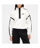 【ギャップ/GAP】のリサイクル オーバーサイズ クロップド ハーフジップ スウェットシャツ 人気、トレンドファッション・服の通販 founy(ファニー) ファッション Fashion レディースファッション Fashion for Women トップス・カットソー Cut & Sew Tops シャツ・ブラウス・オフィスカジュアル Elegant Blouses & Button-Ups レディースパーカー・カジュアルフーディー Casual Hoodies & Sweatshirts スウェット・クルーネックトップス Sweatshirts & Crewnecks / Relaxed Fit Sweat Tops クロップド Cropped, Short Length ショルダー Shoulder, Shoulder Strap スタンド Stand Collar, Upright Stand ドロップ Drop Shoulder, Dropped Style 長袖 Long Sleeve, Full Sleeve thumbnail NEW_OFF_WHITE|ID: prp329100004785155 ipo3291000000034896412