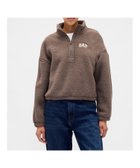【ギャップ/GAP】のリサイクル オーバーサイズ クロップド ハーフジップ スウェットシャツ 人気、トレンドファッション・服の通販 founy(ファニー) ファッション Fashion レディースファッション Fashion for Women トップス・カットソー Cut & Sew Tops シャツ・ブラウス・オフィスカジュアル Elegant Blouses & Button-Ups レディースパーカー・カジュアルフーディー Casual Hoodies & Sweatshirts スウェット・クルーネックトップス Sweatshirts & Crewnecks / Relaxed Fit Sweat Tops クロップド Cropped, Short Length ショルダー Shoulder, Shoulder Strap スタンド Stand Collar, Upright Stand ドロップ Drop Shoulder, Dropped Style 長袖 Long Sleeve, Full Sleeve thumbnail PLYMOUTH_ROCK|ID: prp329100004785155 ipo3291000000034896414