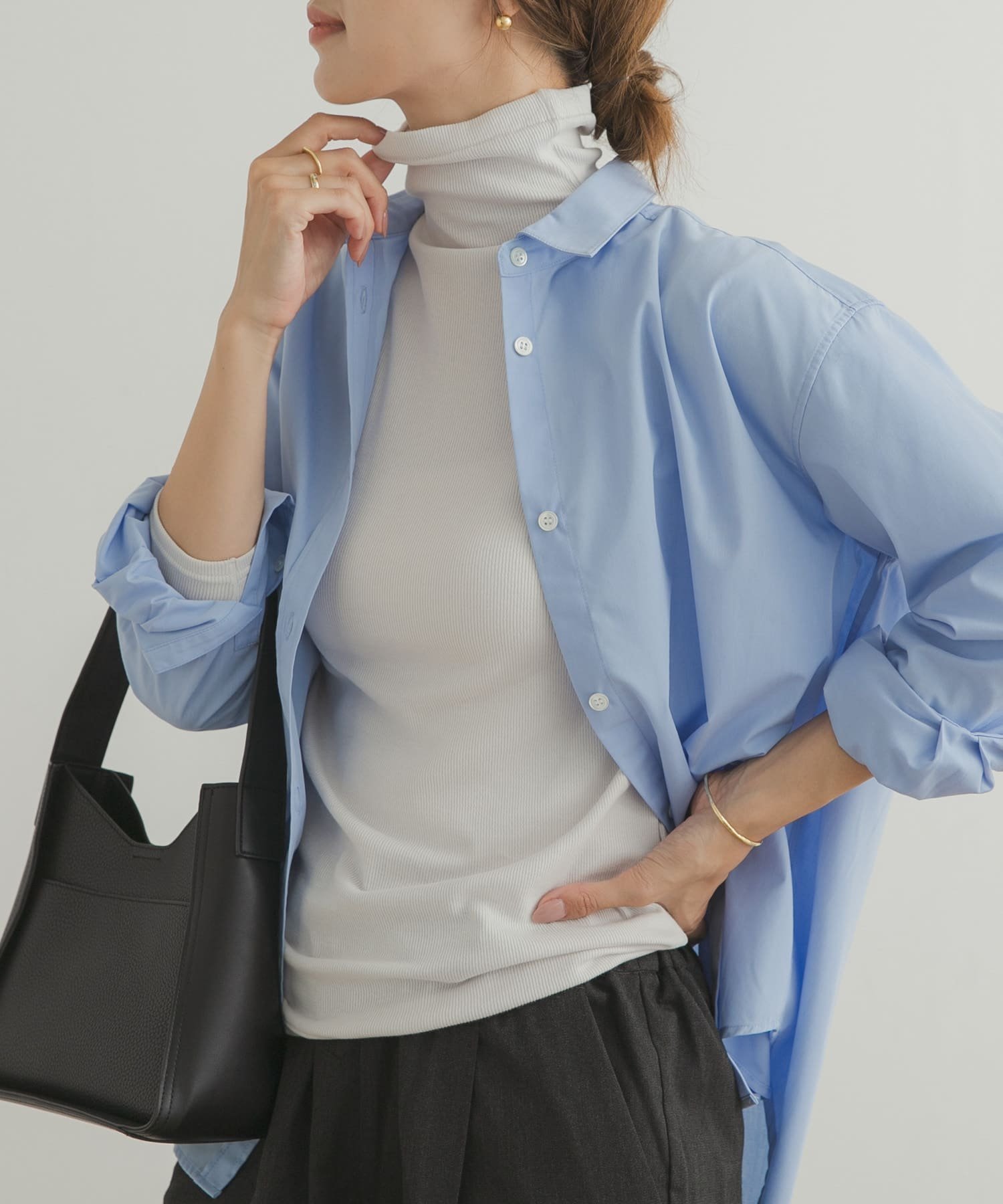 【アーバンリサーチ ドアーズ/URBAN RESEARCH DOORS】のソフトテレコタートルプルオーバー インテリア・キッズ・メンズ・レディースファッション・服の通販 founy(ファニー) ファッション Fashion レディースファッション Fashion for Women トップス・カットソー Cut & Sew Tops カジュアルプルオーバー・ニットトップス Pullovers & Knit Tops / Casual Pullovers 2025年 2025 2025-2026秋冬・A/W Autumn/Winter 2025–26 AW25–26 冬 Winter / This Winter インナー Innerwear シンプル Simple, Minimal タートル Turtleneck, Turtle Collar テレコ Ribbed, Rib Stitch A/W・秋冬 Autumn/Winter ライトグレー|ID: prp329100004785157 ipo3291000000034737455