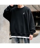 【ロッキーモンロー/Rocky Monroe】の【KANGOL】別注コラボ ロゴ刺繍スウェット ブラック|ID: prp329100004785159 ipo3291000000034737463